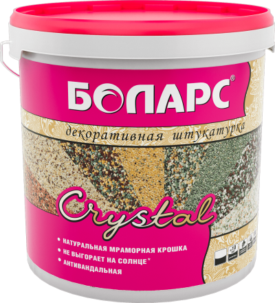 ДЕКОРАТИВНАЯ ШТУКАТУРКА CRYSTAL