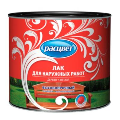 Лак для наружных работ Расцвет