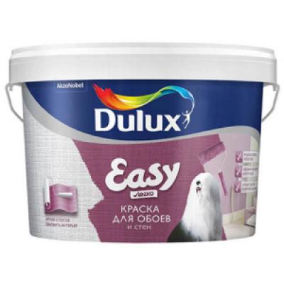 Easy Dulux Матовая водно-дисперсионная краска для обоев и стен