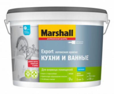 Для кухни и ванной Marshall Матовая краска повышенной влагостойкости