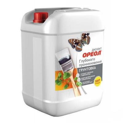 Грунтовка глубокого проникновения Ореол Дисконт