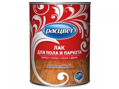 Лак для пола и паркета алкидный Расцвет